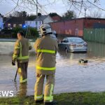 Dozens of flood warnings in place after man dies