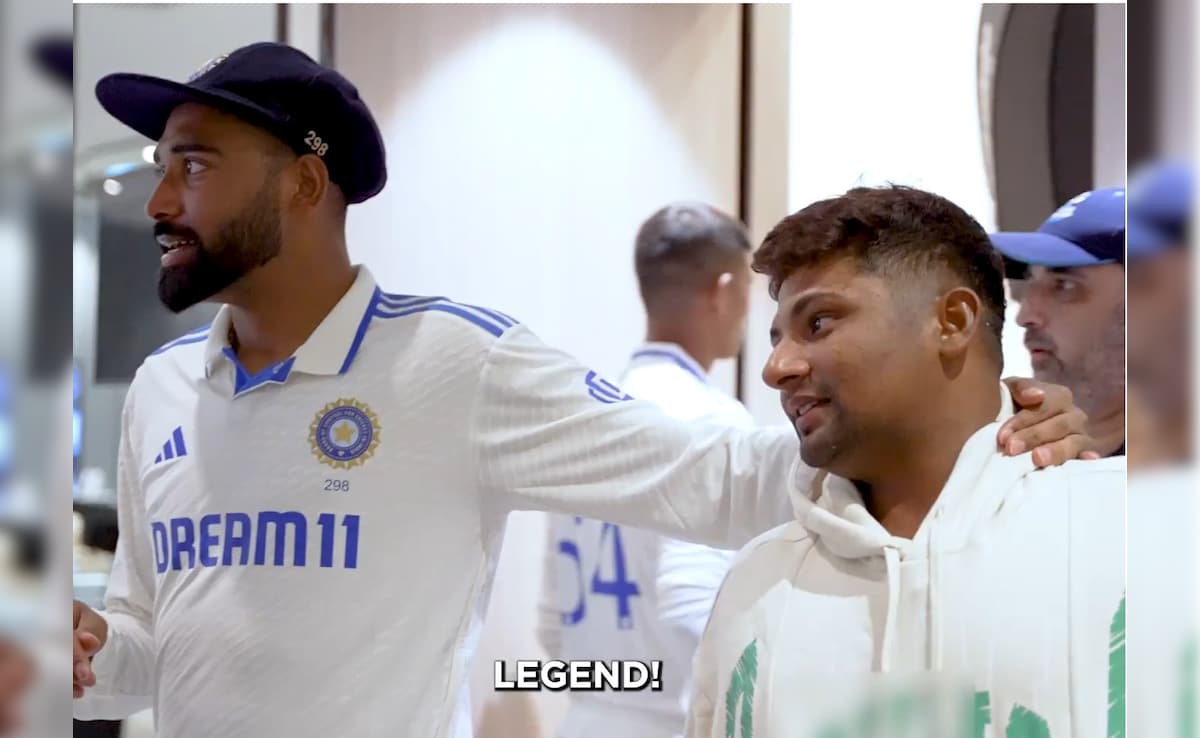 “Legend, Legend”: Sarfaraz Khan, Mohammed Siraj Star-Struck After Seeing This Star In Australia