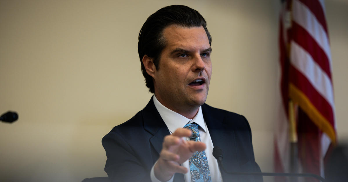 Woman told House Ethics Committee she saw Gaetz having sex with a minor