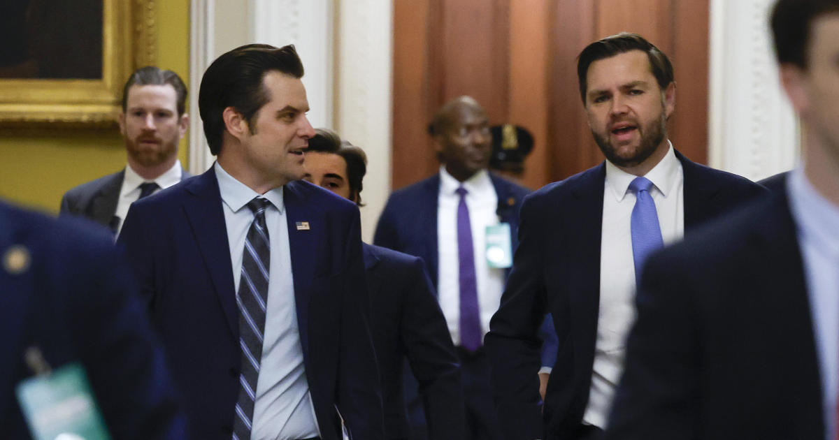 Matt Gaetz, JD Vance meet privately with Senate Republicans to build support for attorney general nomination