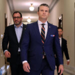 Pete Hegseth meets with Senate Republicans to secure support for expected nomination as new details emerge around alleged misconduct