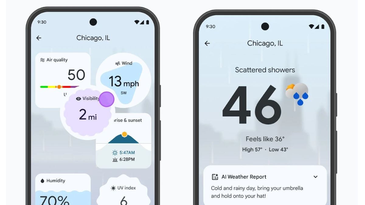 Google Weather App on Pixel Devices Reportedly Gains Immersive Weather Vibrations Feature