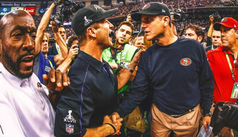 Jim Harbaugh vs. John Harbaugh: How have brothers fared against each other?