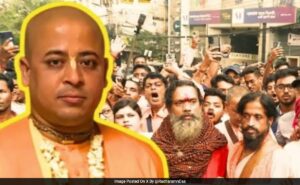 Hindu Monk Chinmoy Brahmachari Arrested After Leading Protest In Bangladesh