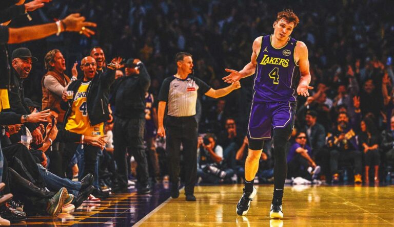 LeBron gloats after Lakers rookie Dalton Knecht drops 37: ‘Did anybody watch him?’