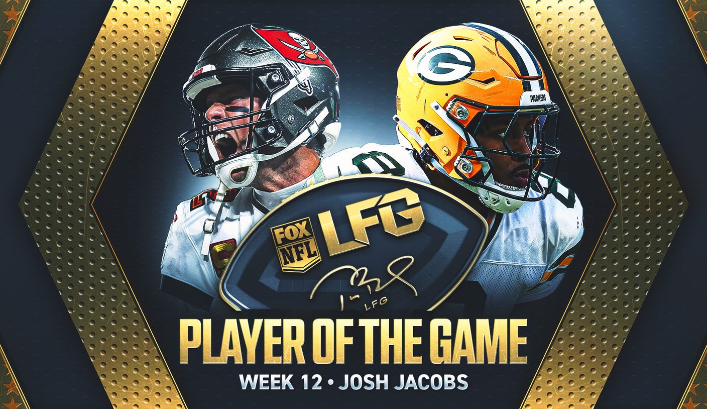 Tom Brady’s LFG Player of the Game for Week 12: Packers RB Josh Jacobs