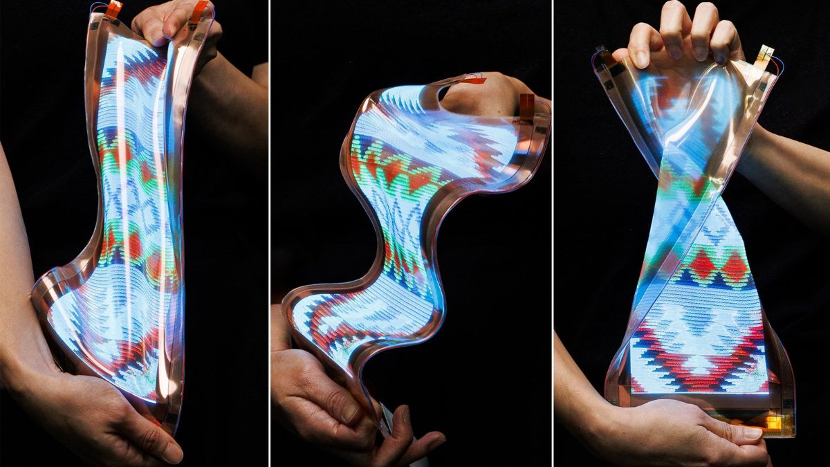 LG Unveils Stretchable Display With 50 Percent Rate of Elongation