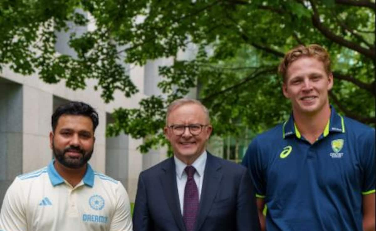 Indian Cricket Team Calls On Australian Prime Minister Anthony Albanese Ahead Of Practice Game In Canberra