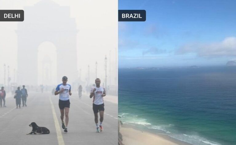 Amitabh Kant Shares Stunning View From Brazil Rio During G20 Summit. Users Reply With Delhi Air Pollution Pics