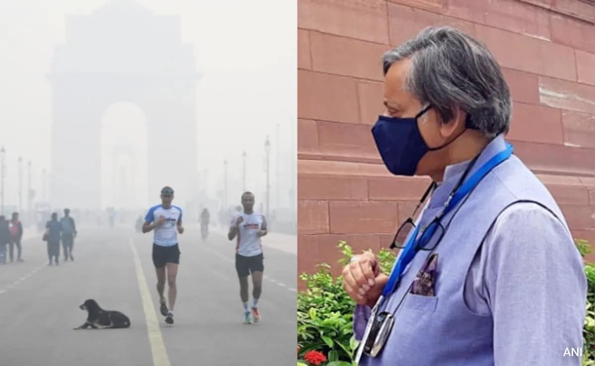 Congress MP As Delhi Air Pollution Worsens