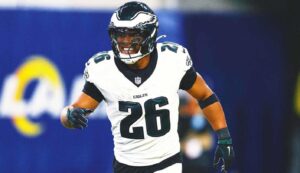 Saquon Barkley sets Eagles record with 255 yards rushing in 37-20 win vs. Rams