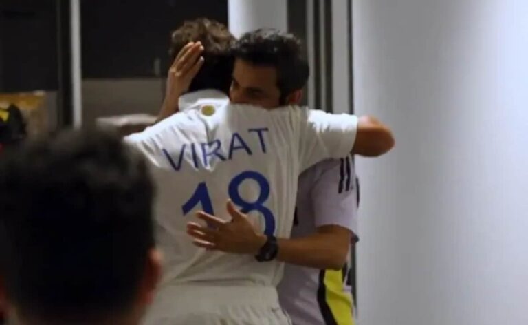 Gautam Gambhir’s Unreal Dressing Room Act After Virat Kohli Hit 30th Test Ton. Watch