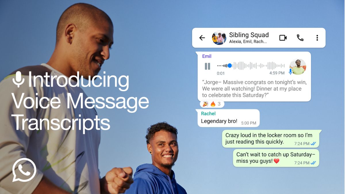 WhatsApp Rolls Out Voice Message Transcripts With Support for English and Other Languages