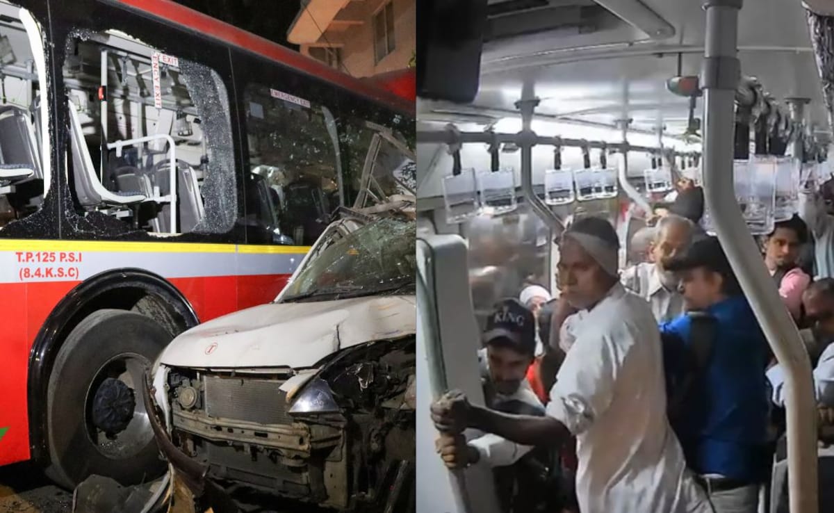 Videos Emerge From Inside Bus During Mumbai Crash That Killed 7