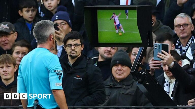 Carabao Cup: Referees to announce VAR decisions to crowd in Arsenal-Newcastle and Spurs-Liverpool semi-finals