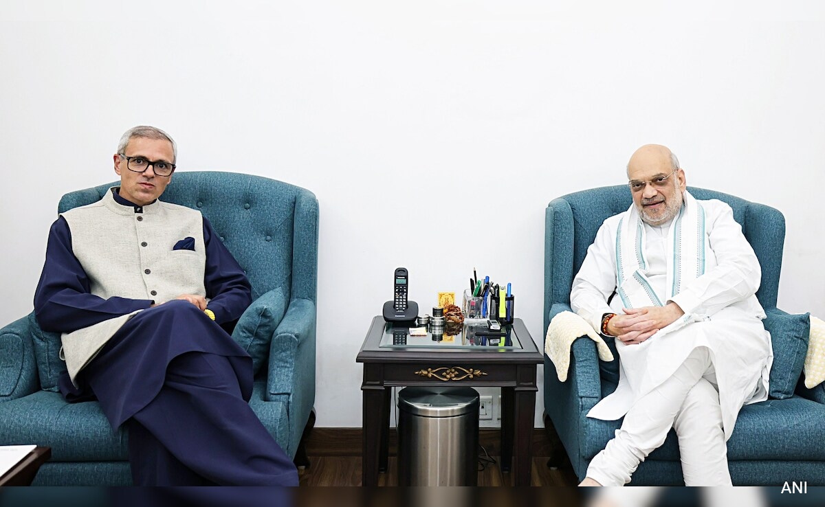 Statehood, Lt Governor’s Powers In Focus As Omar Abdullah, Amit Shah Meet Tomorrow