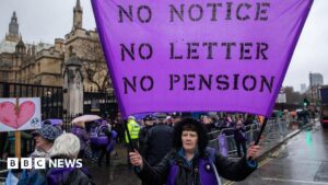 What are Waspi women, and what is the row about their state pension?