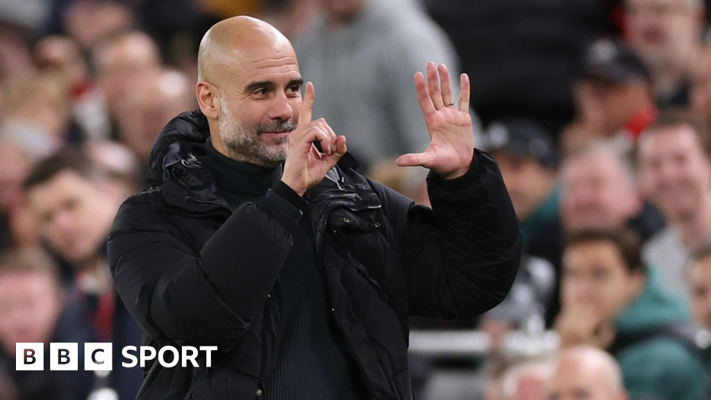 Pep Guardiola: Liverpool fans chant ‘sacked in the morning’ at Man City boss