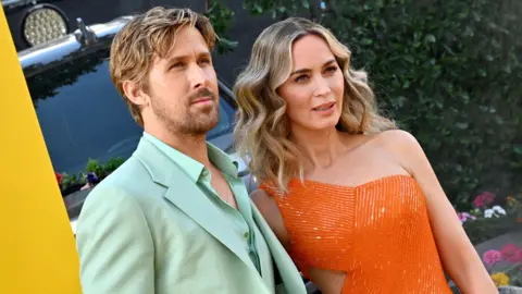 Getty Images Ryan Gosling and Emily Blunt attend the Los Angeles premiere of Universal Pictures film The Fall Guy at Dolby Theatre on April 30, 2024 in Hollywood, California