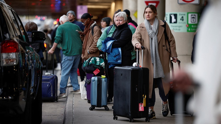 Travelers in Washington D.C.