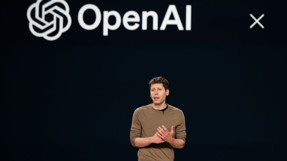 OpenAI CEO Sam Altman speaks at an event