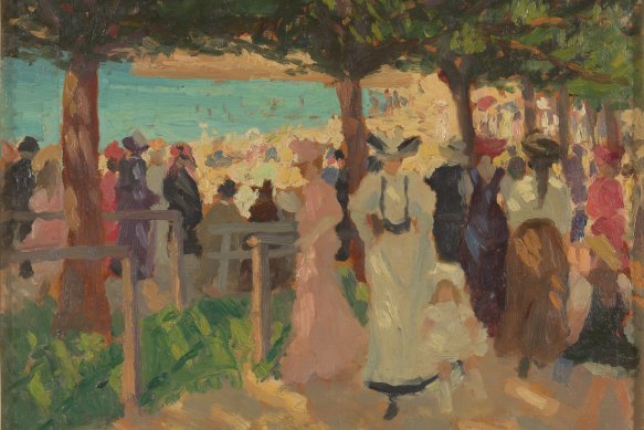  La Promenade (The Promenade) 1908.