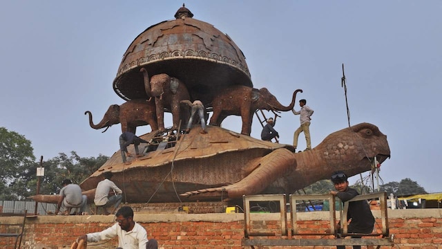 It successfully organised a smaller version of the festival called Ardh Kumbh, or Half Kumbh, in 2019, when 240 million visitors were recorded, with about 50 million taking a ritual bath on the busiest day. Planning for even larger numbers in 2025, the state government has formed the Maha Kumbh Mela area in Prayagraj into a separate administrative district for four months.