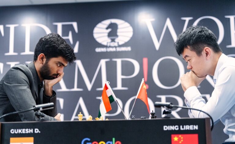 World Chess Championship: D Gukesh Plays Out Easy Draw, Scores Remain Tied