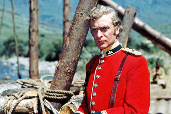 Michael Caine in the 1964 film <i>Zulu</i>.