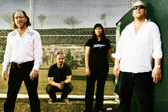 Deal with The Pixies in 2004.