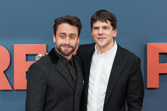 Kieran Culkin (left) was cast as Benji on the recommendation of Jesse Eisenberg’s sister.