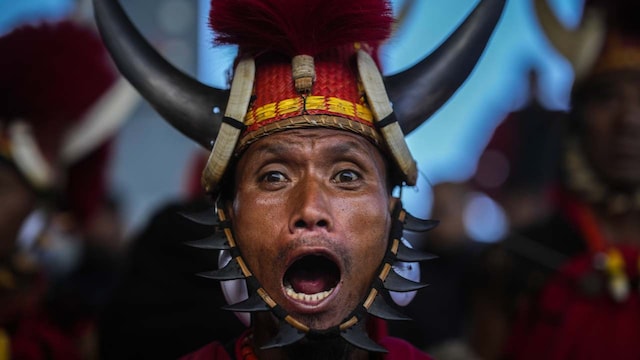 These were among the scenes at the 10-day Hornbill Festival in Kohima, the capital of India’s remote Nagaland state, which borders Myanmar. Nagaland, which was a frontier during World War II and where Allied troops fought against the Japanese, is home to Nagas, an Indigenous people who inhabit several northeastern Indian states. The festival, brought together a collection of traditional arts, cuisine and folklore, spotlighting the diverse Naga heritage. Nagaland's famed headhunters also joined, and hundreds of tribal participants wore accessories that included necklaces made from animal tusks.These were among the scenes at the 10-day Hornbill Festival in Kohima, the capital of India’s remote Nagaland state, which borders Myanmar. Nagaland, which was a frontier during World War II and where Allied troops fought against the Japanese, is home to Nagas, an Indigenous people who inhabit several northeastern Indian states. The festival, brought together a collection of traditional arts, cuisine and folklore, spotlighting the diverse Naga heritage. Nagaland's famed headhunters also joined, and hundreds of tribal participants wore accessories that included necklaces made from animal tusks.