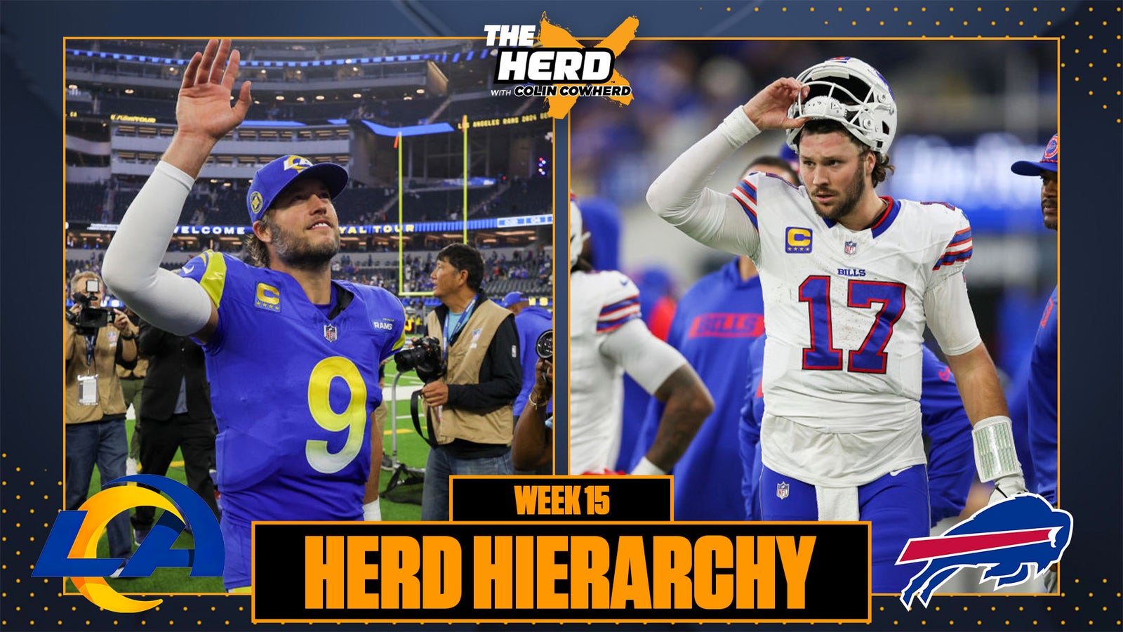 Herd Hierarchy: Bills move down, Rams move in Top 10 heading into Week 15