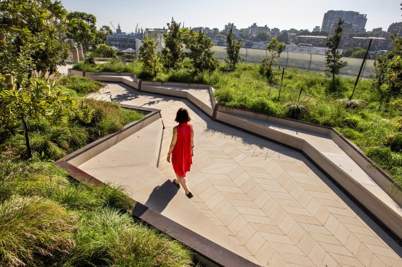 The gardens are technically known as hanging gardens.