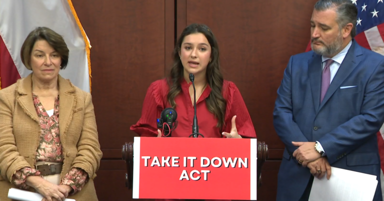 Teen victim of AI-generated “deepfake pornography” urges Congress to pass “Take It Down Act”