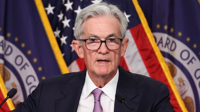 jerome powell, us fed, us fed jerome powell, jerome powell us fed, powell address, jerome powell address today, powell, us inflation, inflation, rate cuts, powell on rate cuts, US economy, US economy solid shape, US rate cuts,