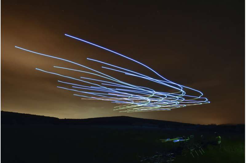 Data on animal movements help Hungarian researchers create a swarm of autonomous drones