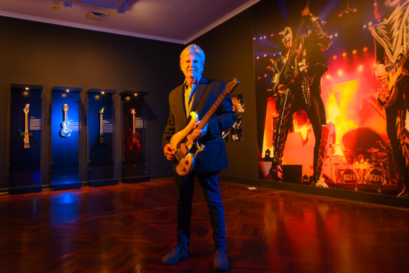 HP Newquist at Medieval to Metal: The Art and Evolution of the Guitar in Ballarat.