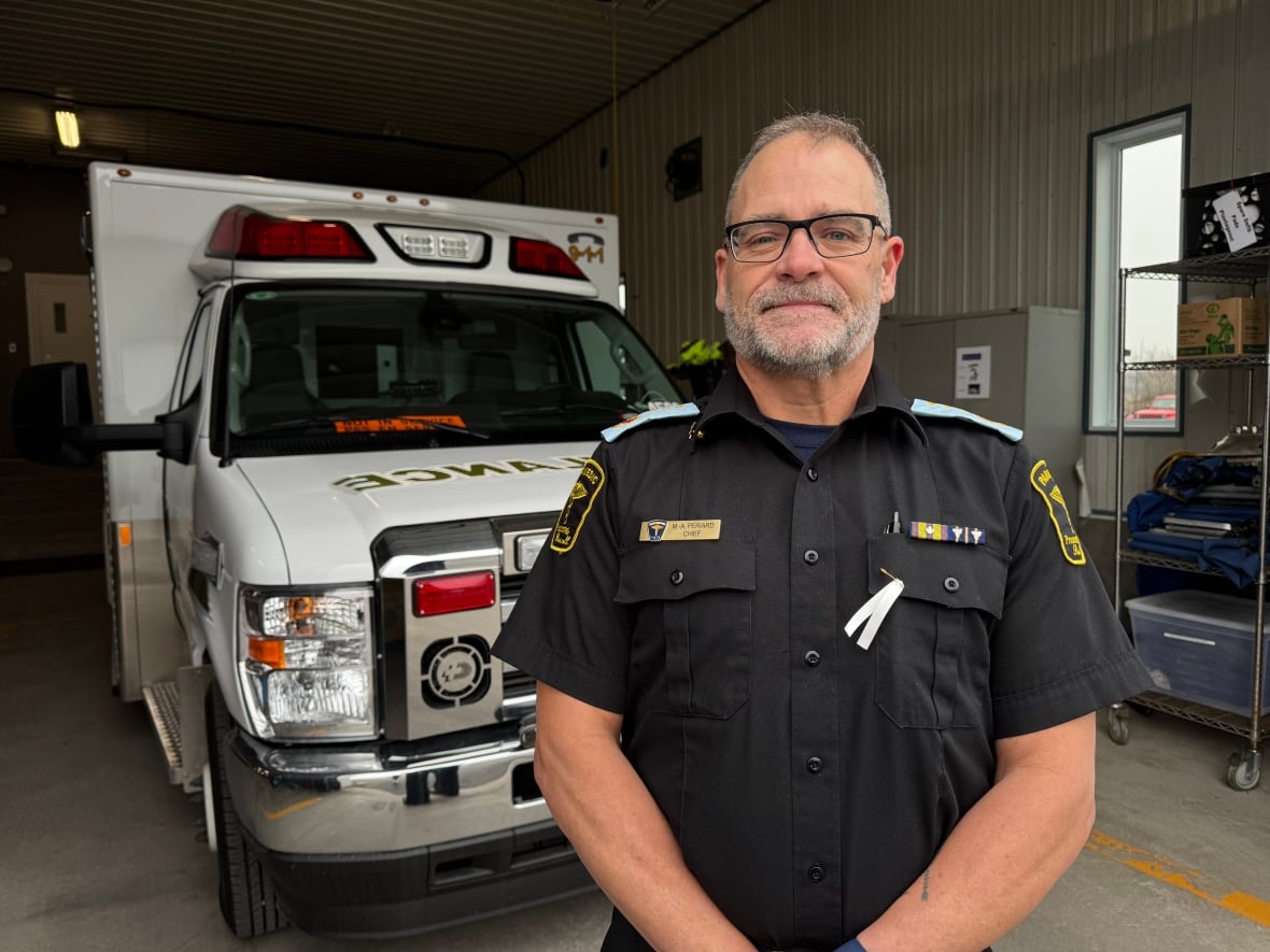 Marc-André Périard is Vice President for the Paramedic Chiefs of Canada and also Paramedic Chief and Emergency Services Director for the United Counties of Prescott and Russell, Ont.