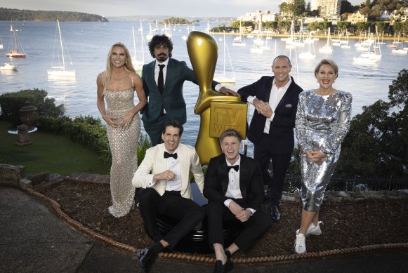 Tony Armstrong with other 2024 Good Logie nominees.