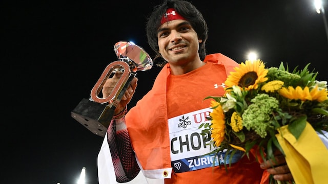 In 2022, Neeraj Chopra became the first Indian athlete to win the coveted Diamond League trophy. In the 2022 Diamond League final held in Zurich, Chopra produced a best throw of 88.44m to seal the top spot and lift the trophy (Image: World Athletics)