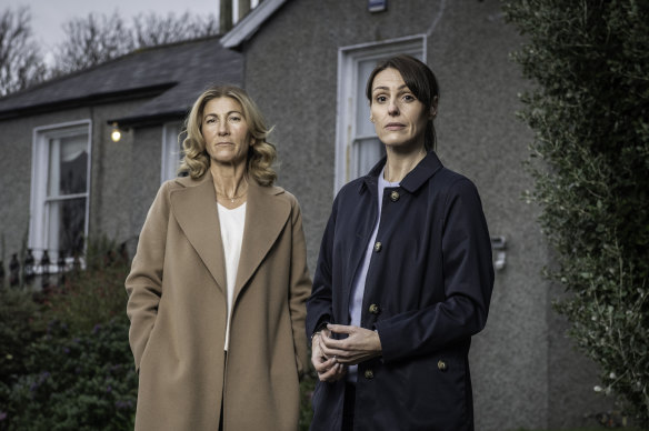 Eve Best and Suranne Jones are estranged sisters in Maryland.