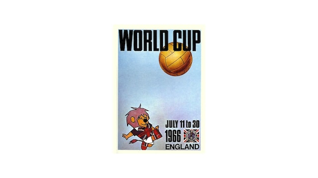 This is the Official Tournament Poster for 1966 FIFA World Cup 