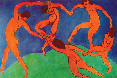 So merry, so nude: Henri Matisse’s La Danse (1910).