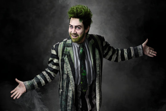 Eddie Perfect as Beetlejuice.