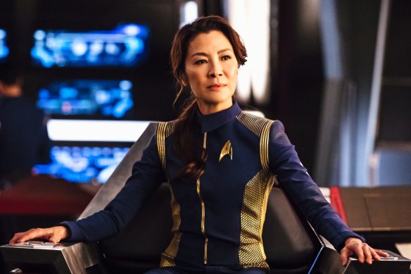 Michelle Yeoh as Philippa Georgiou in Star Trek.