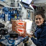 NASA’s Astronaut Sunita Williams Poses with Tentacle-Armed Astrobee Robot on ISS: Report