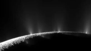 Scientists Puzzled by a Strange Dark Spot Fading on Saturn’s Moon Enceladus