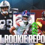 Raiders TE Brock Bowers, Giants WR Malik Nabers battle for rookie receptions record