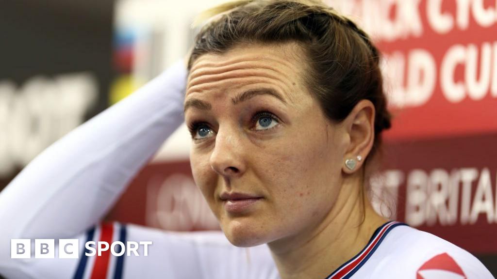 GB cyclist Katy Marchant crashes into London velodrome crowd